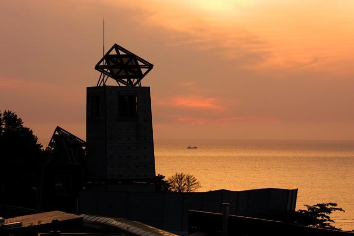 Monzen View Sunset 호텔 와지마 외부 사진